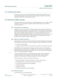 TJA1057T/1Z Datasheet Page 17