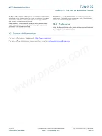 TJA1102SHN/0Z Datasheet Page 18