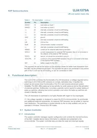 UJA1079ATW/5V0/WD數據表 頁面 6