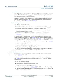 UJA1079ATW/5V0/WD Datasheet Page 9