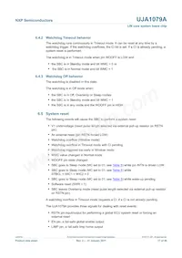 UJA1079ATW/5V0/WD Datasheet Page 17