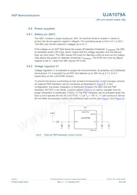 UJA1079ATW/5V0/WD數據表 頁面 19
