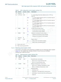UJA1169LTK/X/FZ Datasheet Page 14