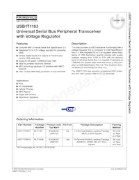 USB1T1103MPX Datasheet Pagina 2