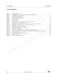 VNH7040AYTR Datasheet Page 4