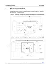 VNH7100BASTR Datasheet Pagina 22