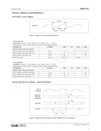 WM8750CLSEFL/R Datasheet Page 13