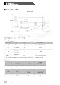 XC9280A75CYR-G Datasheet Page 2