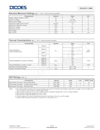 ZXGD3113W6-7 Datasheet Page 3