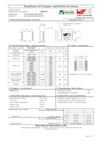 749052012 Datasheet Copertura