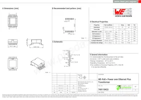 749119433 Datasheet Cover