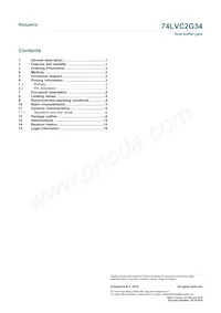 74LVC2G34GN Datasheet Page 18