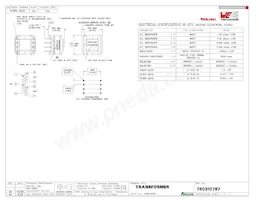 750310787 Datasheet Cover