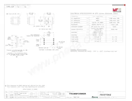 750311342 Datasheet Copertura