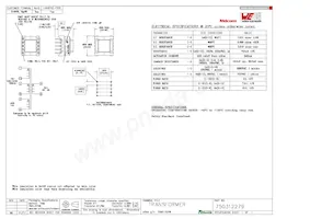 750312279 Datasheet Copertura