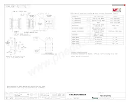 750312872 Datasheet Cover