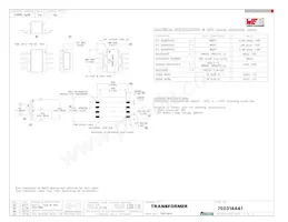 750314441 Datasheet Cover