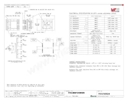 750314624 Datasheet Cover