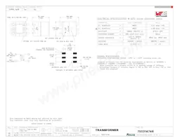 750314746 Datasheet Copertura