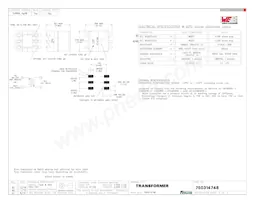 750314748 Datasheet Copertura