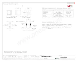 750315504 Datasheet Cover