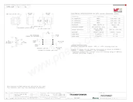 750315827 Datasheet Copertura