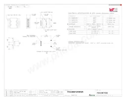 750341134 Datasheet Cover