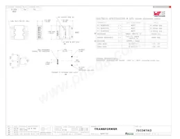 750341143 Datasheet Cover