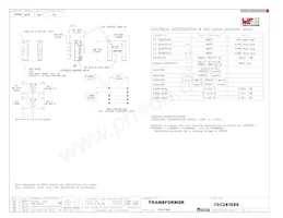 750341689 Datasheet Cover