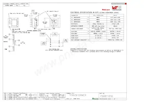 750811016 Datasheet Cover