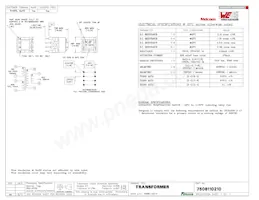 7508110210 Datasheet Cover