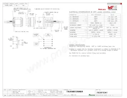 750811041 Datasheet Copertura