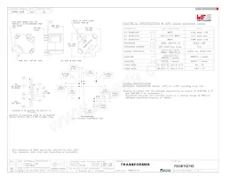 7508112110 Datenblatt Cover