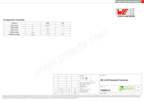 760895731 Datasheet Page 2