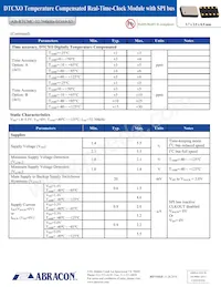 AB-RTCMC-32.768KHZ-EOA9-S3-DBT Datenblatt Seite 2