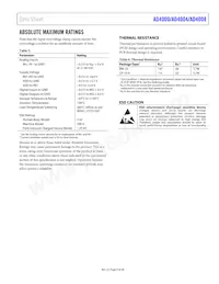 AD4000BRMZ-RL7 Datasheet Page 9