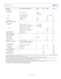 AD4112BCPZ-RL7 Datasheet Page 7