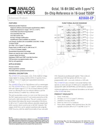 AD5668SRU-EP-1 Datasheet Cover