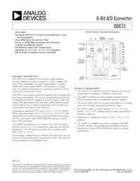 AD673SD Datasheet Cover