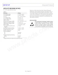 AD7327TRU-EP Datasheet Page 8