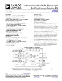 AD7617BSTZ-RL Datasheet Cover
