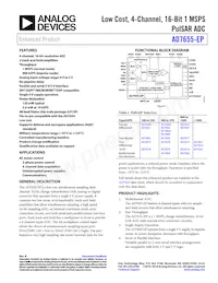 AD7655SCP-EP-RL Datasheet Copertura