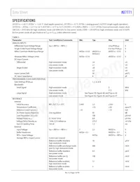AD7771-4BCPZ-RL Datasheet Page 5