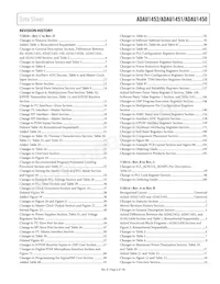 ADAU1452KCPZRL Datasheet Page 3