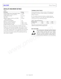 ADL5569BCPZ-R7 Datasheet Page 6