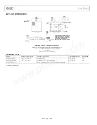 ADN2531ACPZ數據表 頁面 19