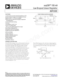 ADP3309ARTZ-2.5RL7 Datasheet Cover