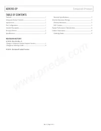 ADR293TRU-EP Datasheet Page 2