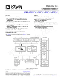 ADSP-BF705BBCZ-4 Datenblatt Cover