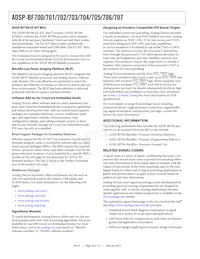 ADSP-BF705BBCZ-4 Datasheet Page 16